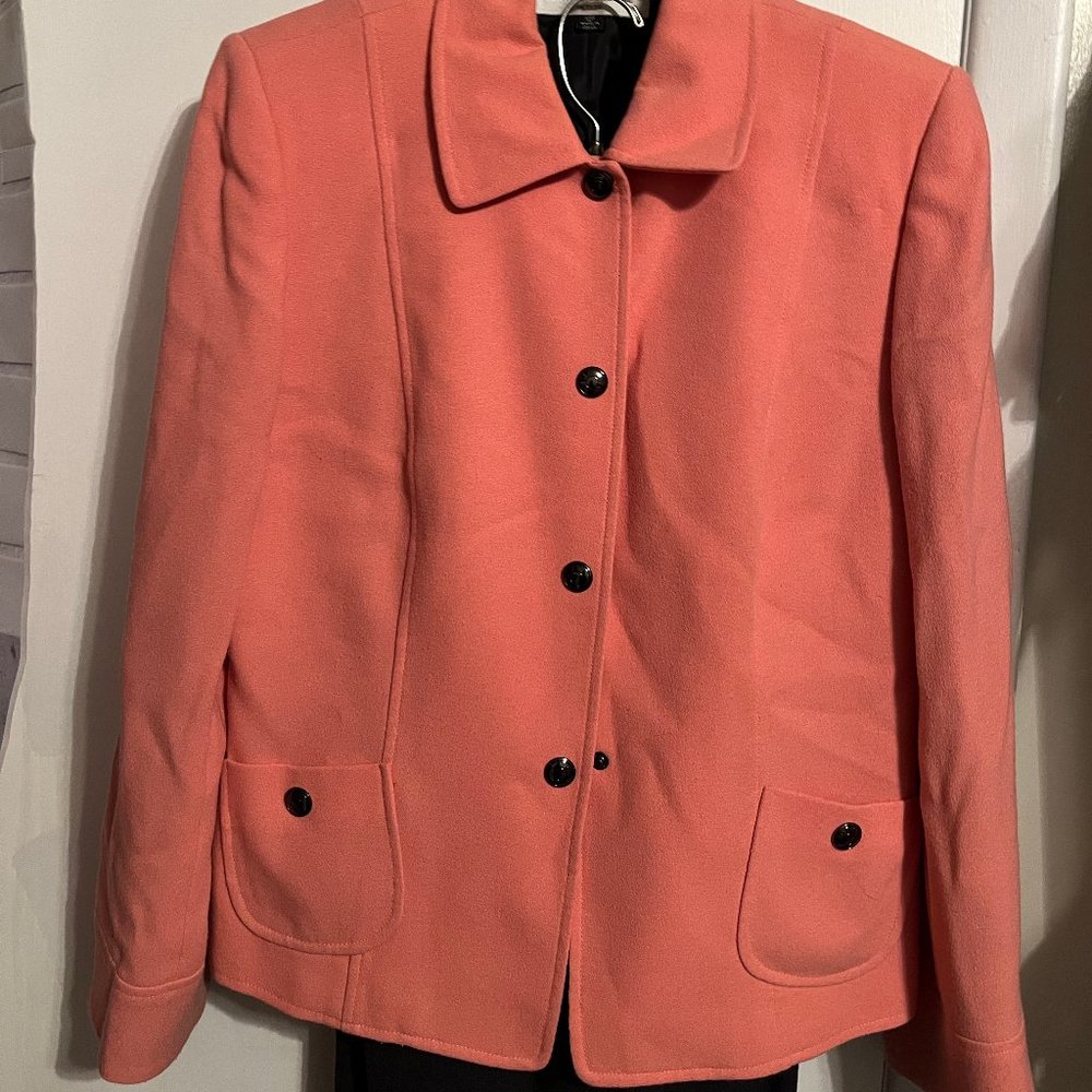 TAHARI ARTHUR LEVINE PANTSUIT SZ 12P